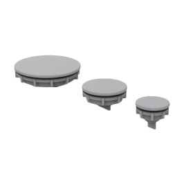 Akcesoria do obudów Uszczelka ASPB05075NM Poliester Dodatkowe otwory na przyciski