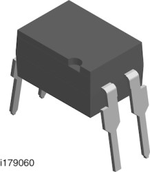SFH615AGB Optocoupler, Phototransistor Output, High Reliability, 5300 VRMS