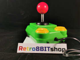 ArcadeR joystick - Green &amp;amp; Yellow - New in Box [NEW]