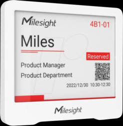 DS3604-868M LoRaWAN E-Ink Display