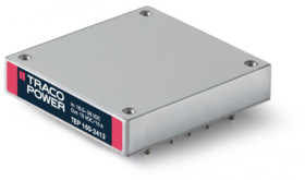 DC converter, 16.5-36 VDC, 150 W, 1 output, 5 VDC, 90 % efficiency, TEP 160-2411