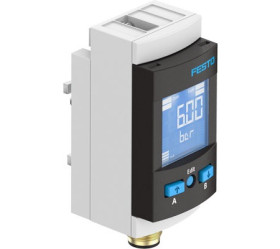 Czujnik ciśnienia Festo Powietrze, gaz obojętny 20 - 30V dc M12