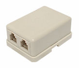 Gniazdo telefoniczne G-2*6P4C/NATYNK