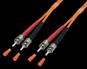 Duplex adapter cable, ST/ST, 2 m