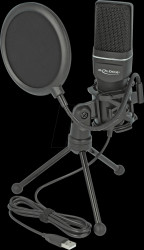 66331 USB Condenser Microphone Set - for Podcasting, Gaming and Vocals