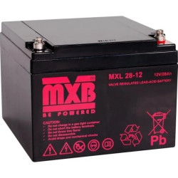 Akumulator VRLA AGM 12V 28Ah (żywotność 10-12lat) MXL 26-12