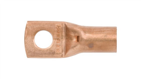 Końcówka Oczkowa Rurowa 95/M12 Miedź Niecynowana Kn95f12