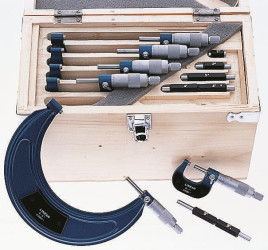 Mikrometr, typ: Zewnętrzny, dokł. ±0.004 mm, rozdz. 0.01 mm, zakres: 0 mm →150 mm, Jednostki metryczne