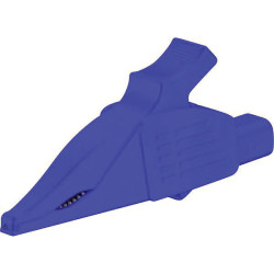 St&#xE4;ubli 9410342823 XDK-1033 Safety terminal 4 mm jack CAT II 1000V Blue