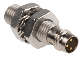 Czujnik zbliżeniowy M8 Indukcyjny 2 mm Turck Wpuszczany 10 → 30 V DC długość 31mm Gwintowany