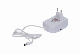 Zasilacz led gniazdkowy 24V 24W 5.5/2.1 biały