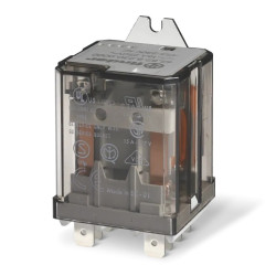 Przekaźnik mocy 24V DPDT Finder 3.6W, montaż kołnierzowy