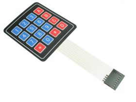 Klawiatura membranowa 4x4 samoprzylepna /955