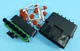 ZŁ.WEATHERPACK 6-PIN WT+GN. KPL