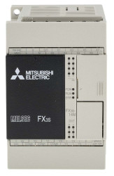 Sterownik programowalny PLC Mitsubishi FX3S 8 6 RS422, USB DC Przekaźnik, tranzystor 4000 kroków Ethernet, ModBus Seria