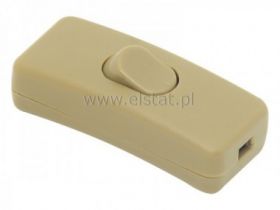 Przełącznik złoty przelotowy PP11 230V
