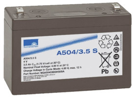 Uszczelniony akumulator kwasowo-ołowiow 3.5Ah Sonnenschein 90.5 x 34.5 x 64.4mm 4V