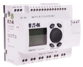 Sterownik easyControl 12we/8wy (tranzystorowe) 24V DC klawiatura wyświetlacz LCD EC4P-221-MTXD1 106391