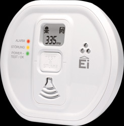EI208IDW-3XD Carbon monoxide detector, 10-year battery