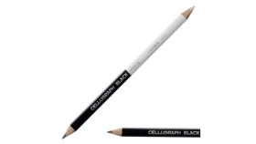 Ołówek Uniwersalny Budowlany Dwustronny Grafitowy 2B / Biały Cellugraph Lyra