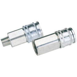 Draper 54404 Euro Coupling Male Thread 1/4&quot; Bsp Parallel (sold Loose)