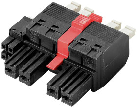 Weidmüller 2628970000 Obudowa złącza pin żeńskiego na kabel BVFL 7.62HP/05/180MF3 BCF/06R SN BK BX, piny: 5, 35 A, 30 sz