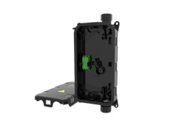 Panel krosowniczy, obudowa, 2-portowy LC 1 Jednomodowy HellermannTyton Connectivity