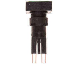 Lampka sygnalizacyjna 25x25mm zielona 24V AC/DC Q25LF-GN 090000