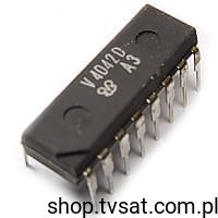 V4042D Quad D Trigger ICs_HEF4042BP DIP16 RFT
