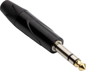 Złącze Jack stereo 6.3mm męskie proste - J55