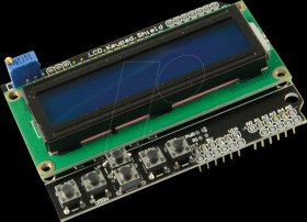 ALL-D-26 (A52) Arduino Shield - Display LCD kit, 16x2 blue/white