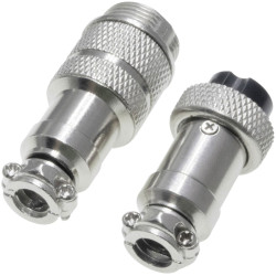 Pollin 453563 DIN Connector Plug/Socket Set 5 Pins 1 Set