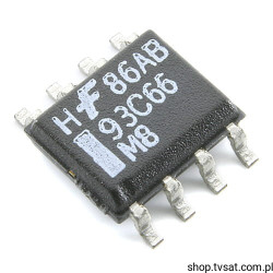 M93C66-WMN6TP 4kBit Serial EEPROM SMD-SO8 STM