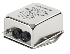 Filtr EMI 6A 1MΩ 250 V AC 400Hz 400 μH, 430 μH, 770 μH Schaffner Montaż w obudowie