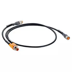 Kabel konfekcjonwany-rozdzielacz złącze M12 Duo/M12 męski M12 żeński 5pin 2m ASB 2-RST 5-228/0,2-RKT 5-228/2 M