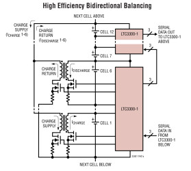 High Efficiency Bidirectional Multicell Battery Balancer