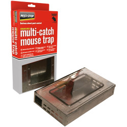 Pest-Stop PSPMMT Multi-Catch Humane Mouse Trap Metal
