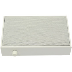 Visaton 50303 Wall speaker 100 V White Rectangular 1 pc