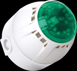 CH100DWGL Chiasso 100 Razor, white, green lens, deep base