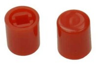 GALKA-IZO-R Przycisk izostatowy okragły czerwony