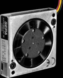 HYB35C05A-001-PADBLI radial fan, 35x35x8mm, 5V, 27dB, 7000rpm, ball bearing