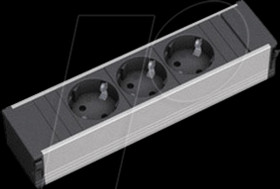 333.1007 CONI power strip, 3x power