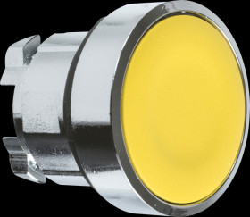 ZB4BA5 Pushbutton, front panel, Harmony XB4, 22 mm, orange, momentary