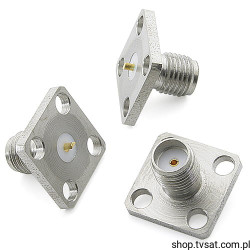 514.42.2018.195 HF Socket SMA to Case PANEL ROSENBERGE