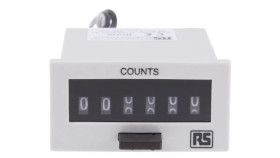 Licznik Impulsów Cyfrowe 6-Cyfrowy 12 V Dc Rs Pro