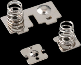 Contact spring, steel, (L x W) 45 x 27 mm, metal, for SOFT-CASE M, A9151010