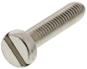 Śruby maszynowe M2.5 łeb z łbem walcowym Mosiądz długość 12.0mm skok 0.45mm