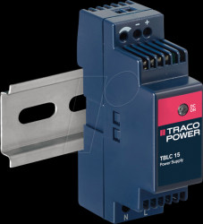 TBLC 15-105 AC/DC power supply, 12 W, 85-264 VAC, 5 VDC/2.4 A, DIN rail