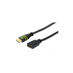 Przedłużacz kabel HDMI/HDMI M/F Ethernet 1.8M 4K60Hz ICOC HDMI2-4-EXT018