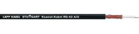 Coaxial cable, 100 Ω, RG 62 A/U, black